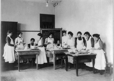 Girls Cooking at Carlisle. Retrieved from Library of Congress.